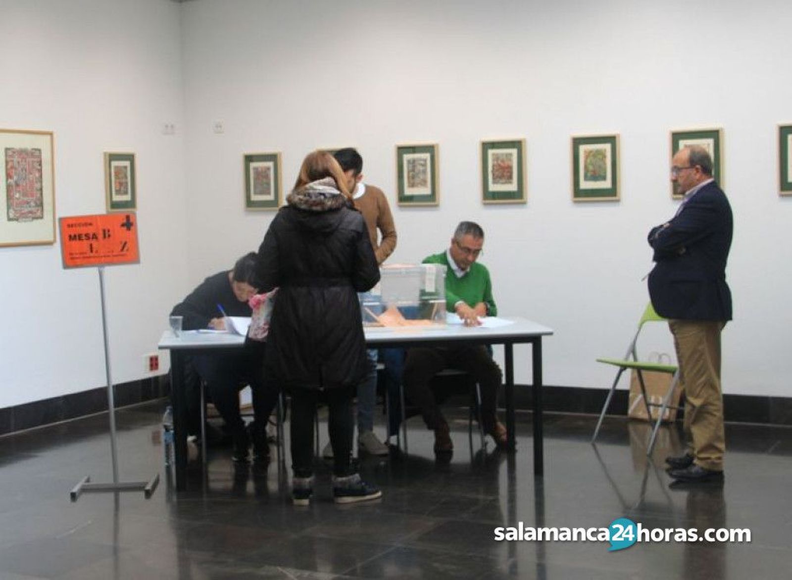 Votando en santa marta