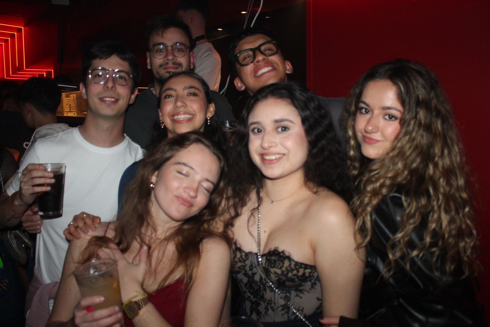 Salamanca de noche, jueves 5 de marzo