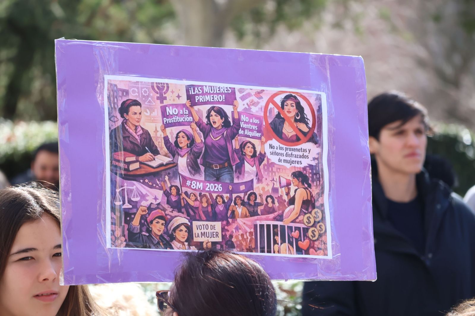 GALERÍA | La manifestación del 8M por las calles de Zamora, en imágenes