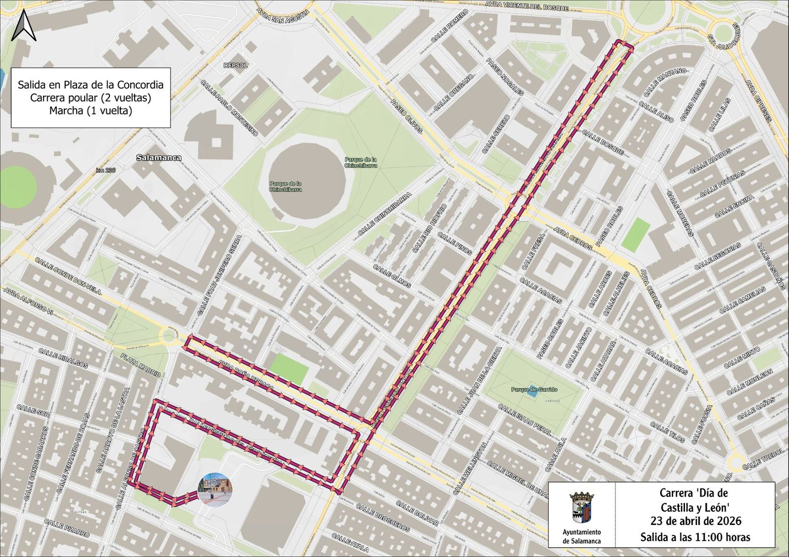 Cortes de tráfico Día de Castilla y León