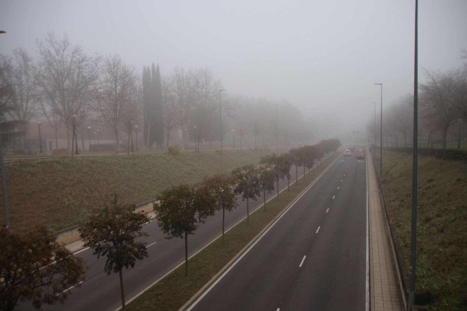 Niebla en la provincia de Salamanca Niebla en la provincia de Salamanca