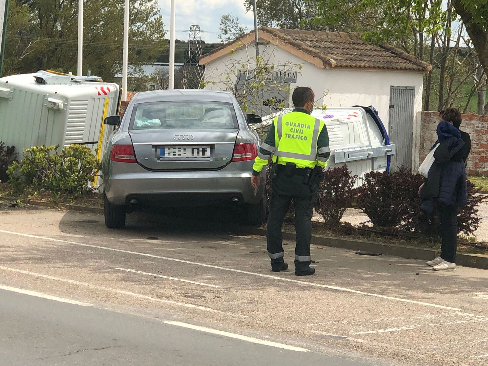 Accidente Aldeatejada. FOTO S24H