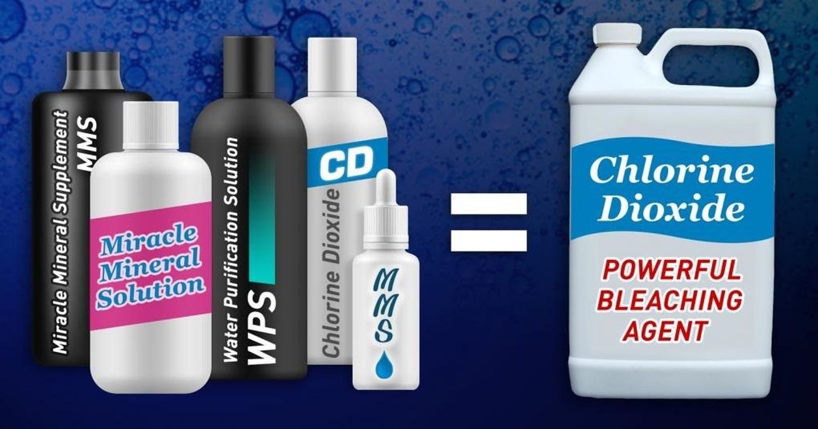 MMS, comercializado ilegalmente como falso tratamiento contra el cáncer o autismo