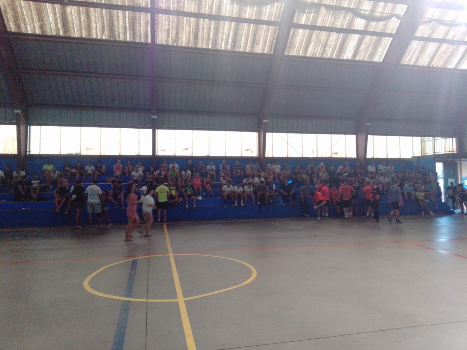 Las gradas llenas en la final