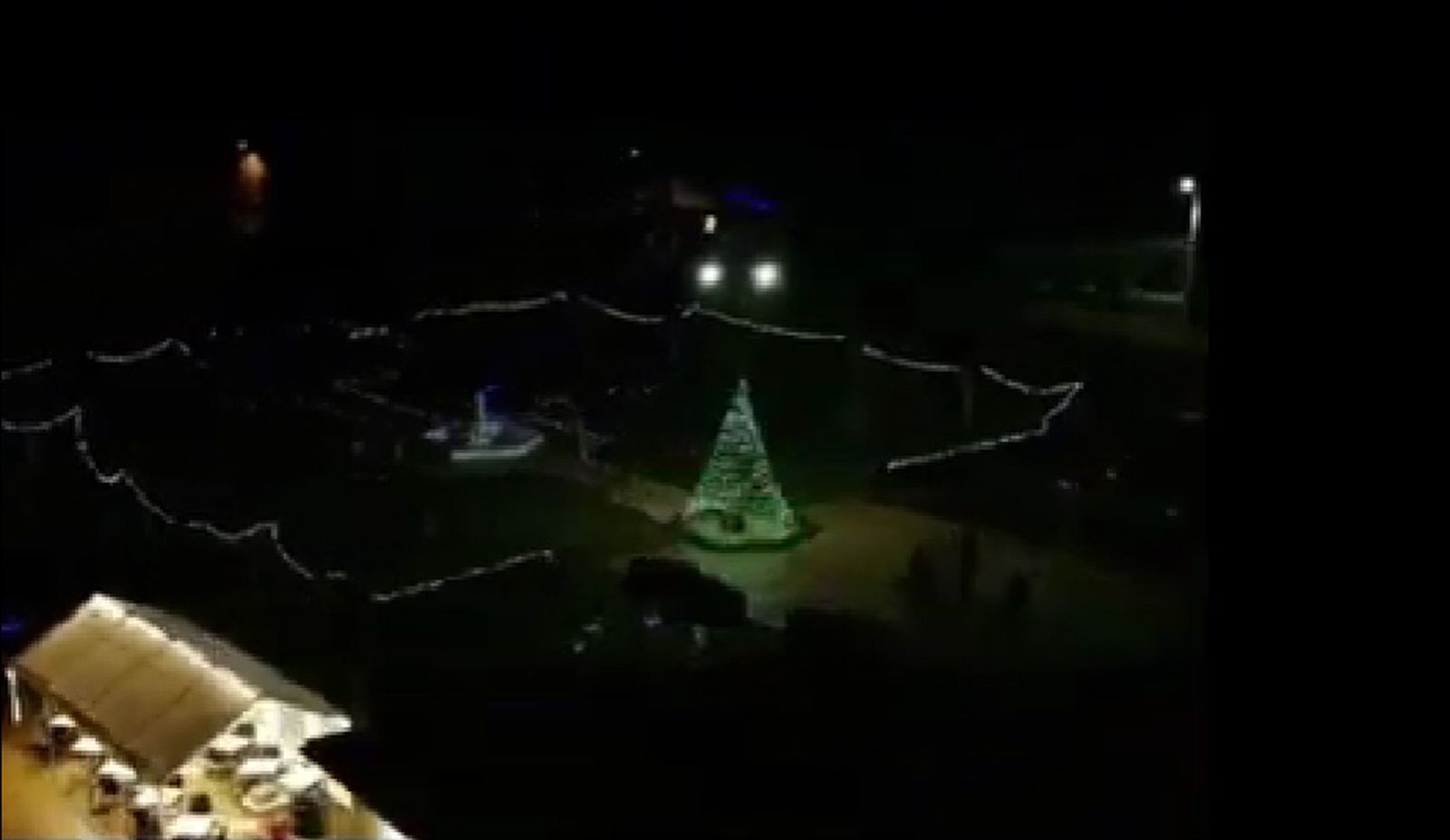 Iluminación navideña en Uña de Quintana