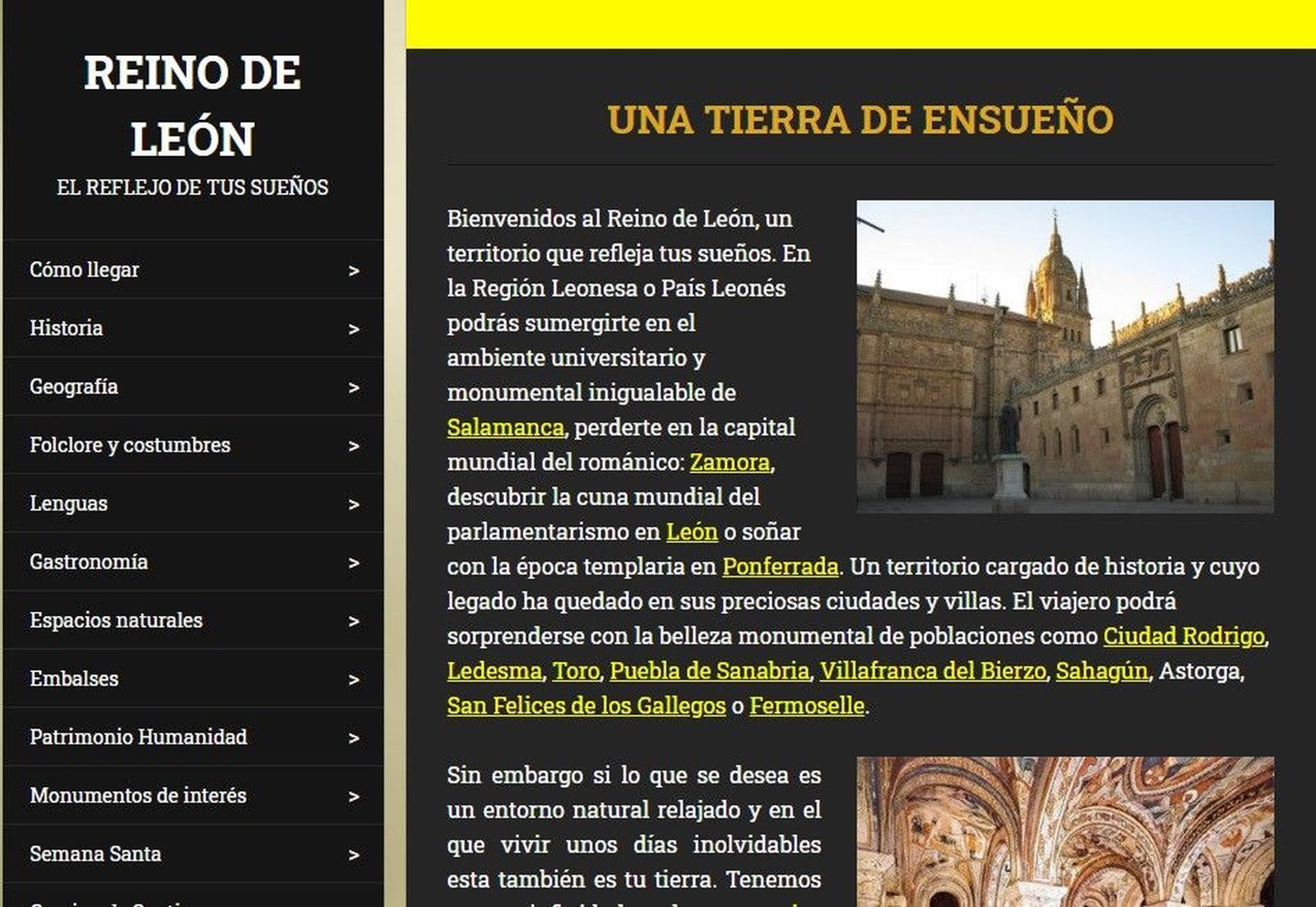 Imagen portada turismo reino de leon