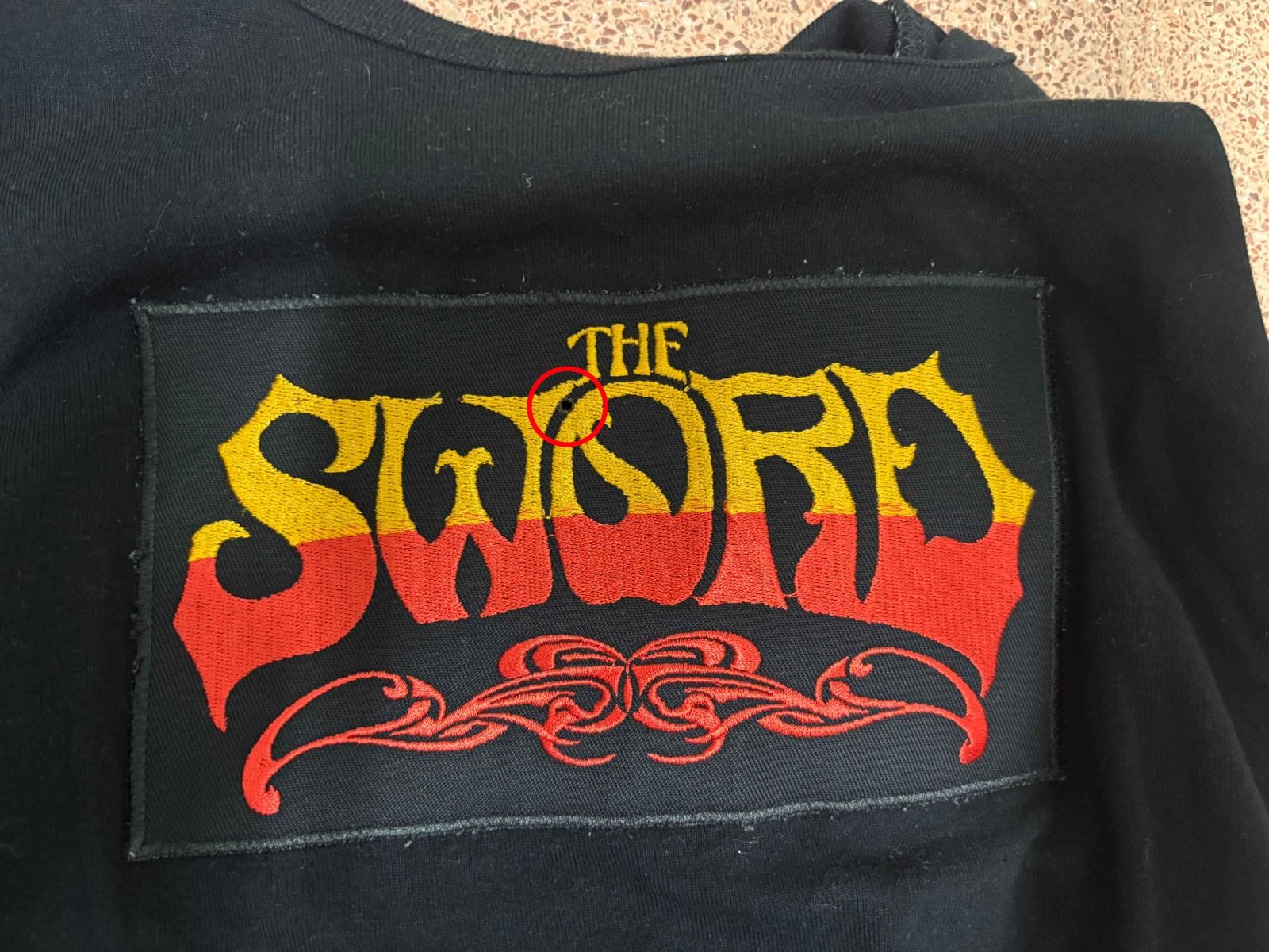 Sudadera usada durante el examen de conducir con una microcámara