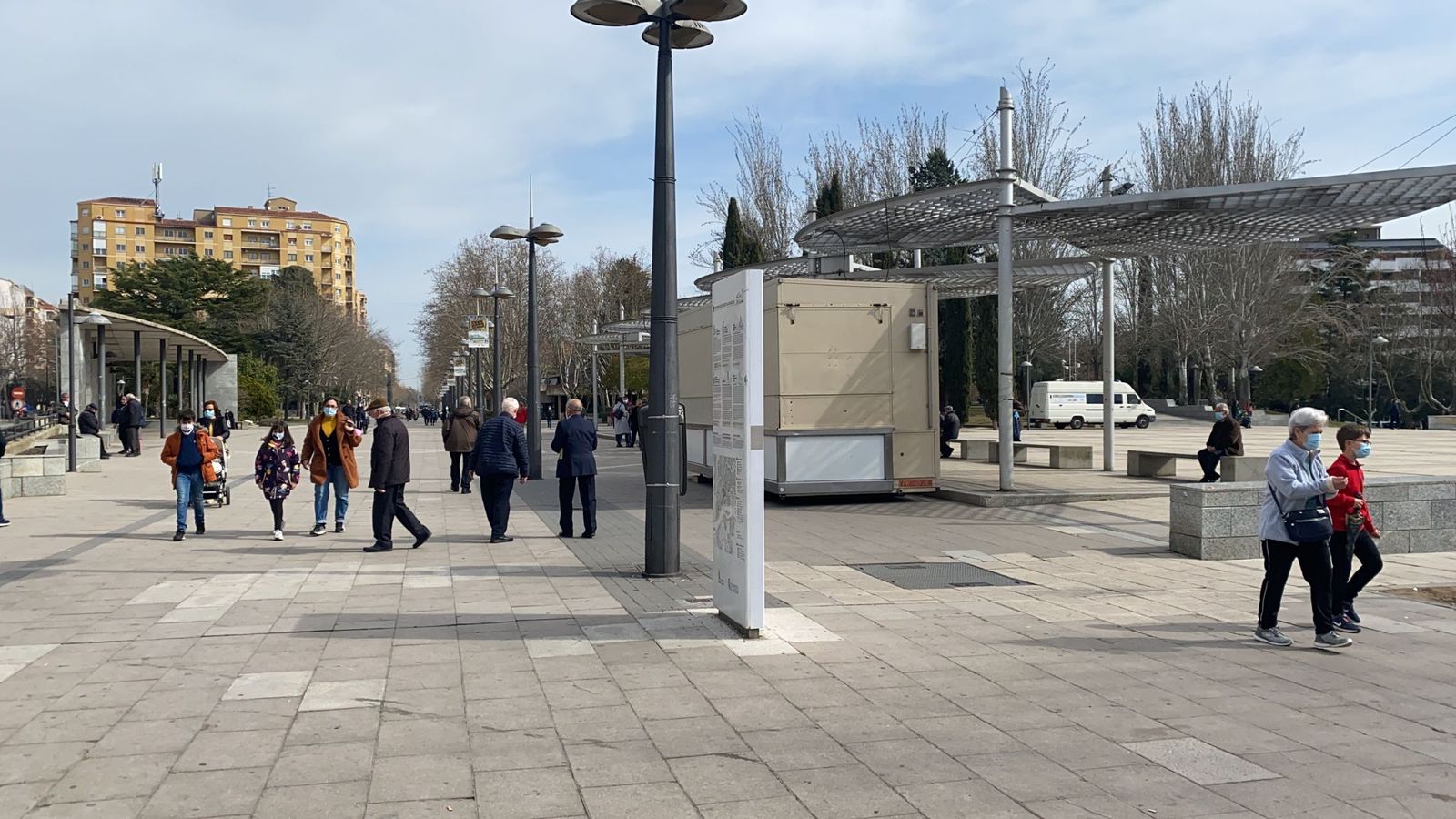 Imagen de la plaza de la Marina. Foto María Lorenzo Imagen de la plaza de la Marina. Foto María Lorenzo