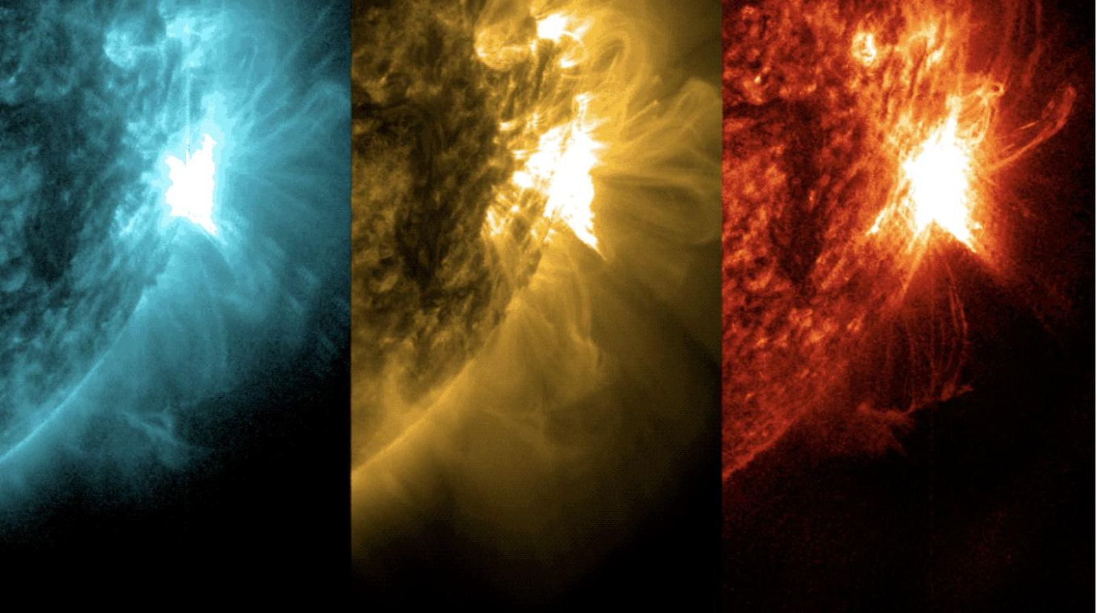 Llamarada solar del 16 de febrero - NASA