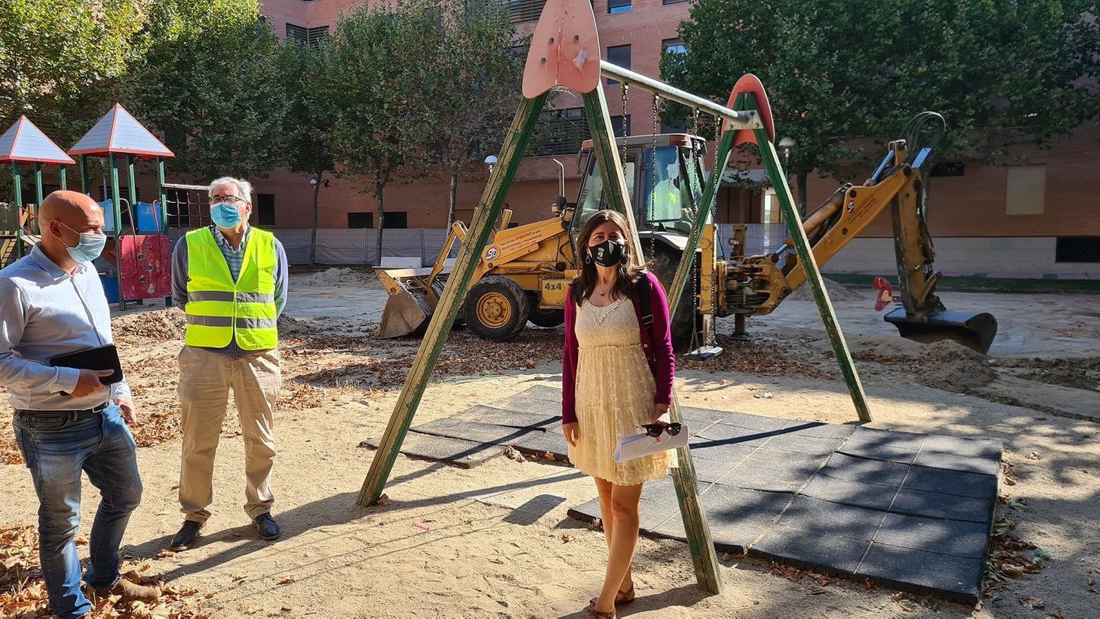 Las plazas interiores del barrio salmantino El Zurguén incorporarán juegos infantiles y más zonas verdes | Ayuntamiento de Salamanca
