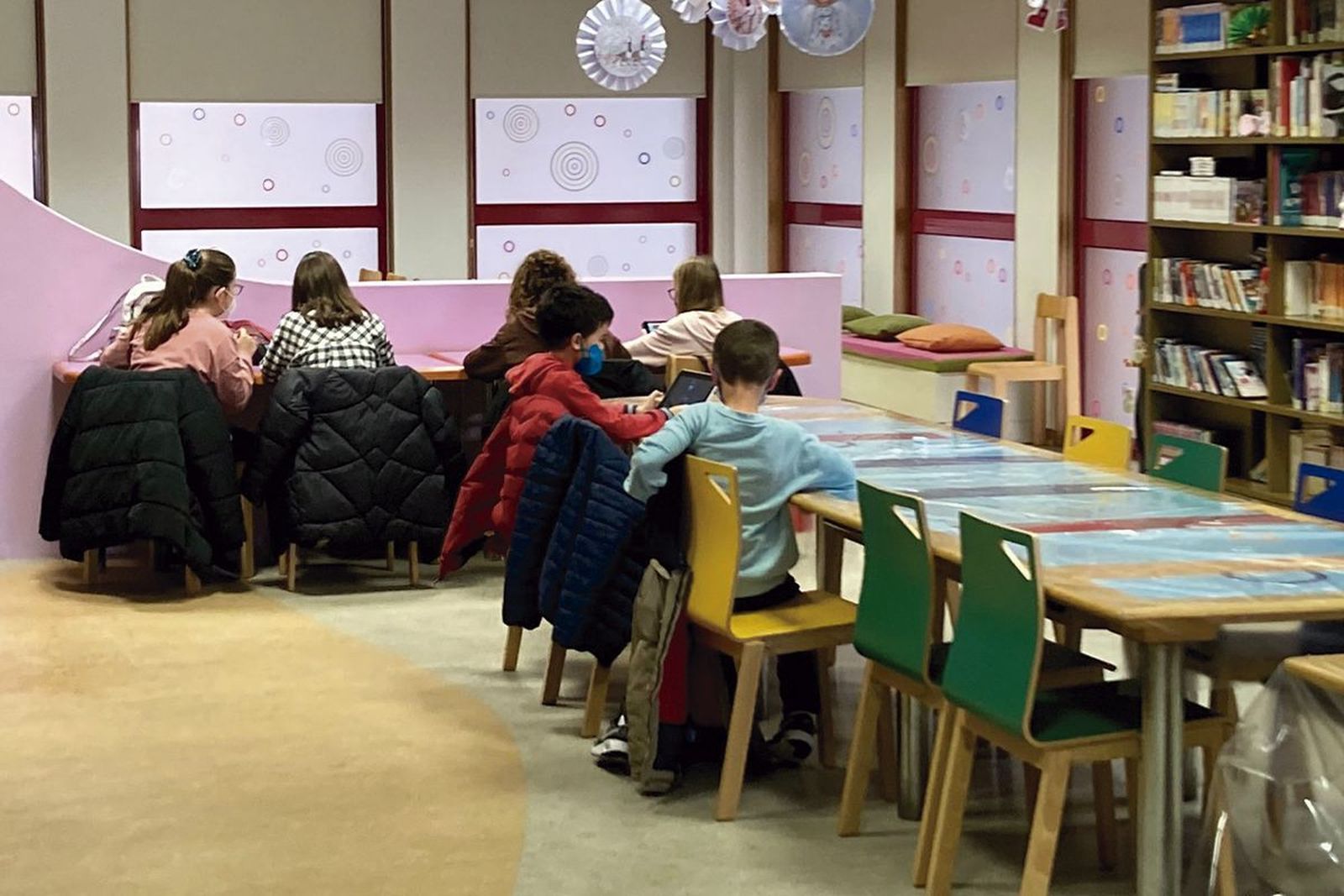 Taller de animación infantil a la lectura en la biblioteca municipal de Peñaranda