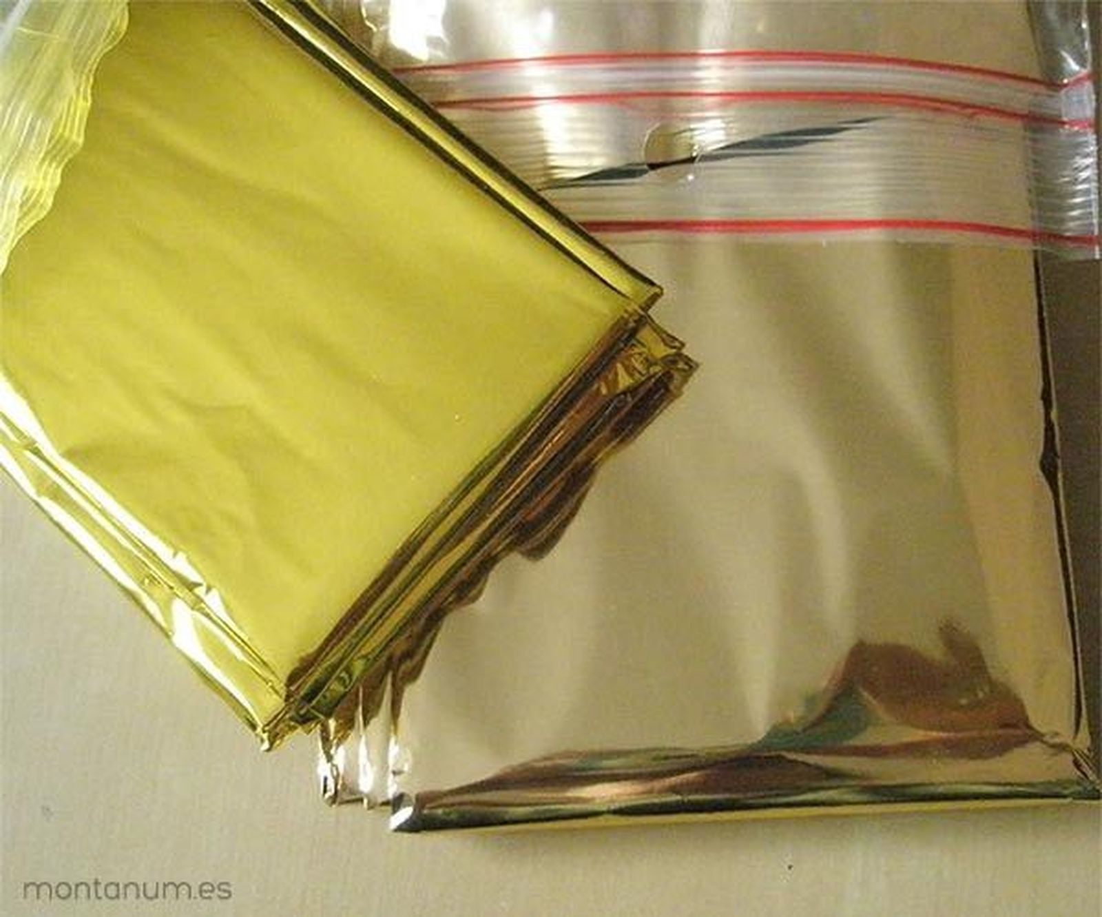 Manta termica supervivencia