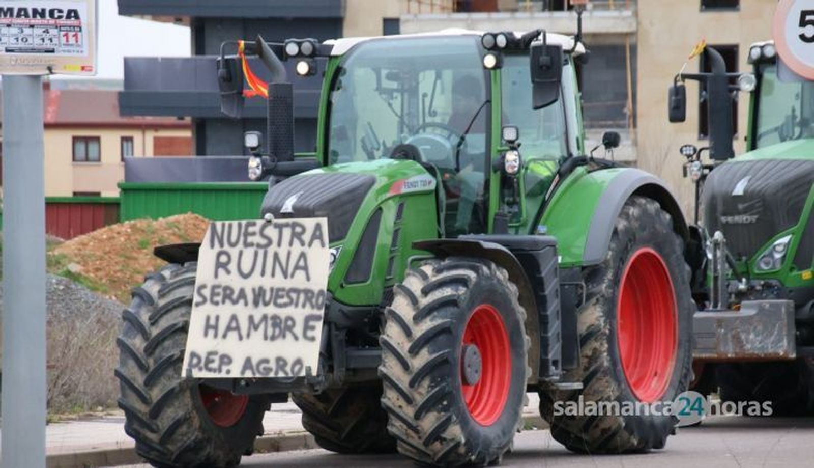 Protestas en Salamanca. SALAMANCA24HORAS
