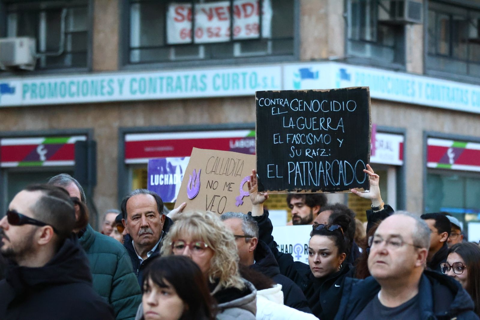 Manifestación por el 8M en Salamanca