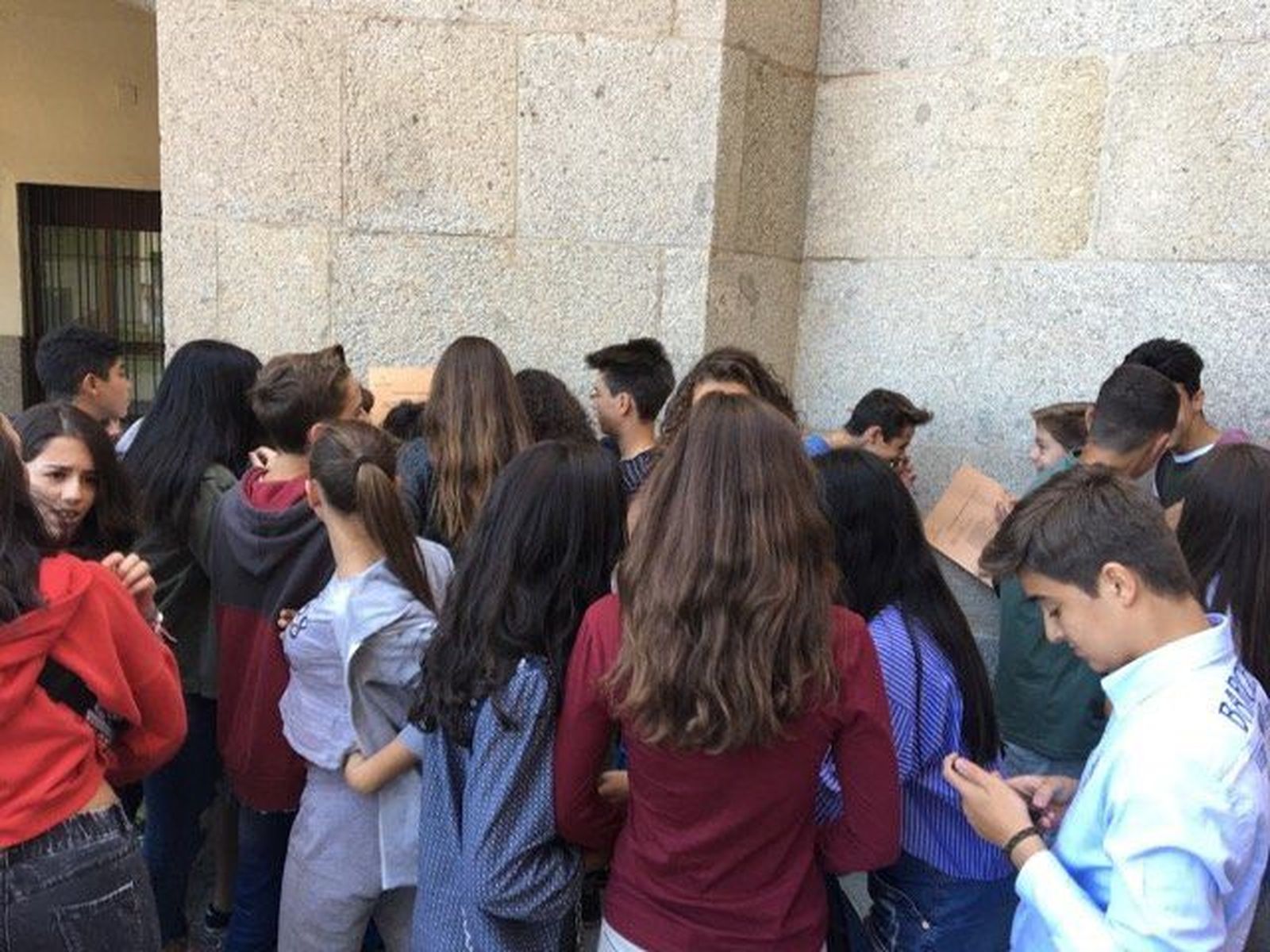 Vuelta al colegio. Foto de archivo