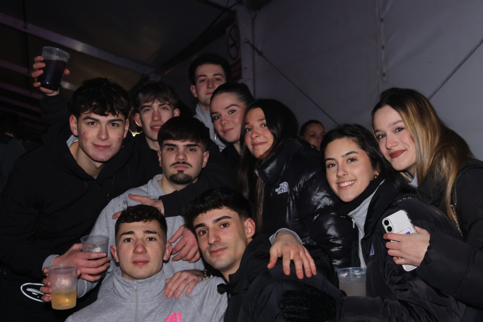 Salamanca de noche, viernes 7 de febrero