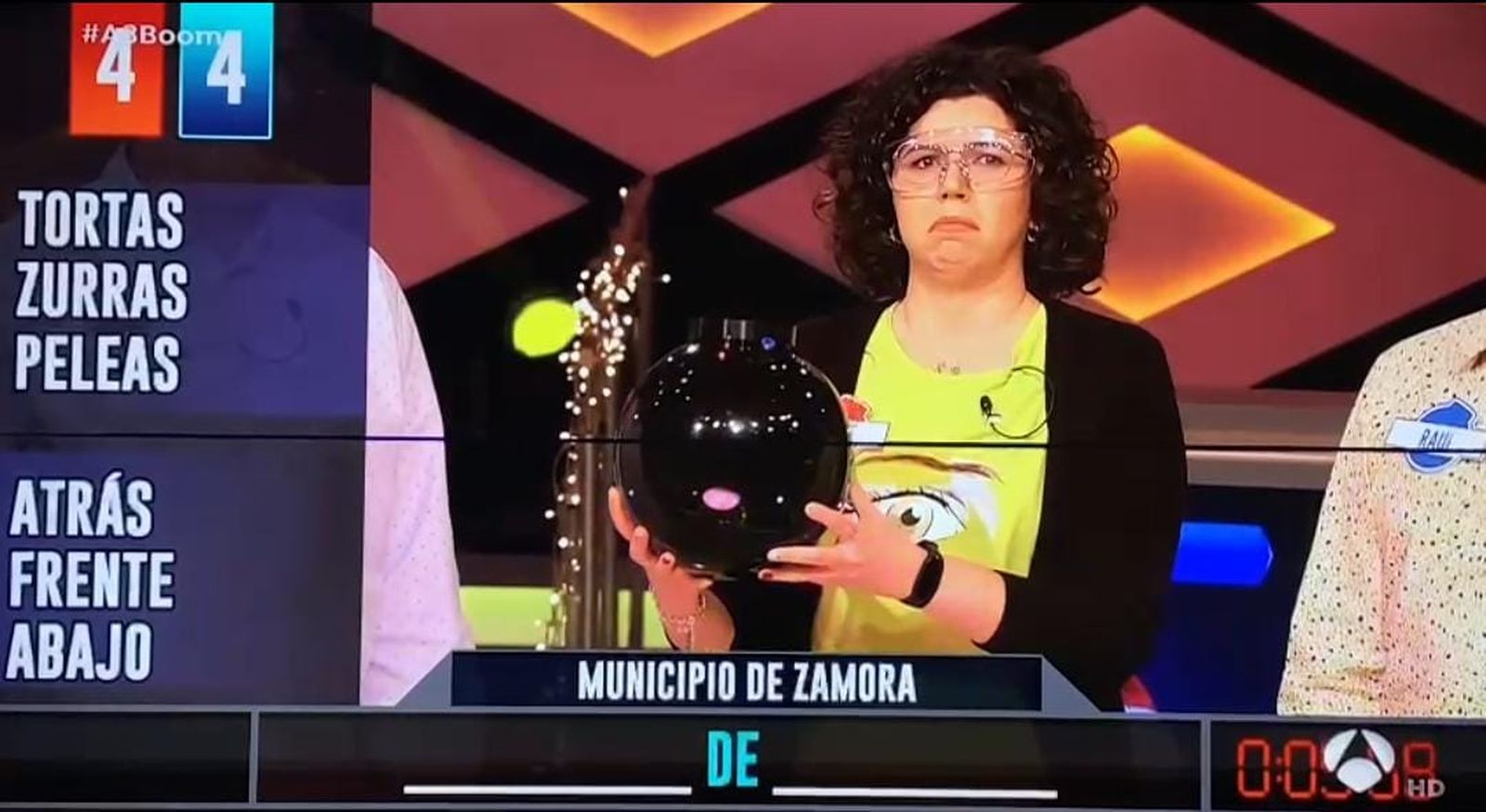 Un instante del programa