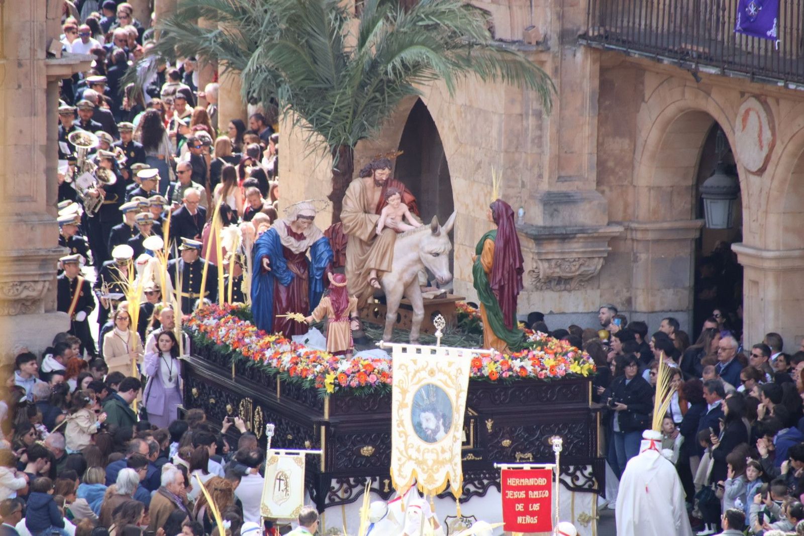 Salida de la procesión de La Borriquilla Semana Santa 2024