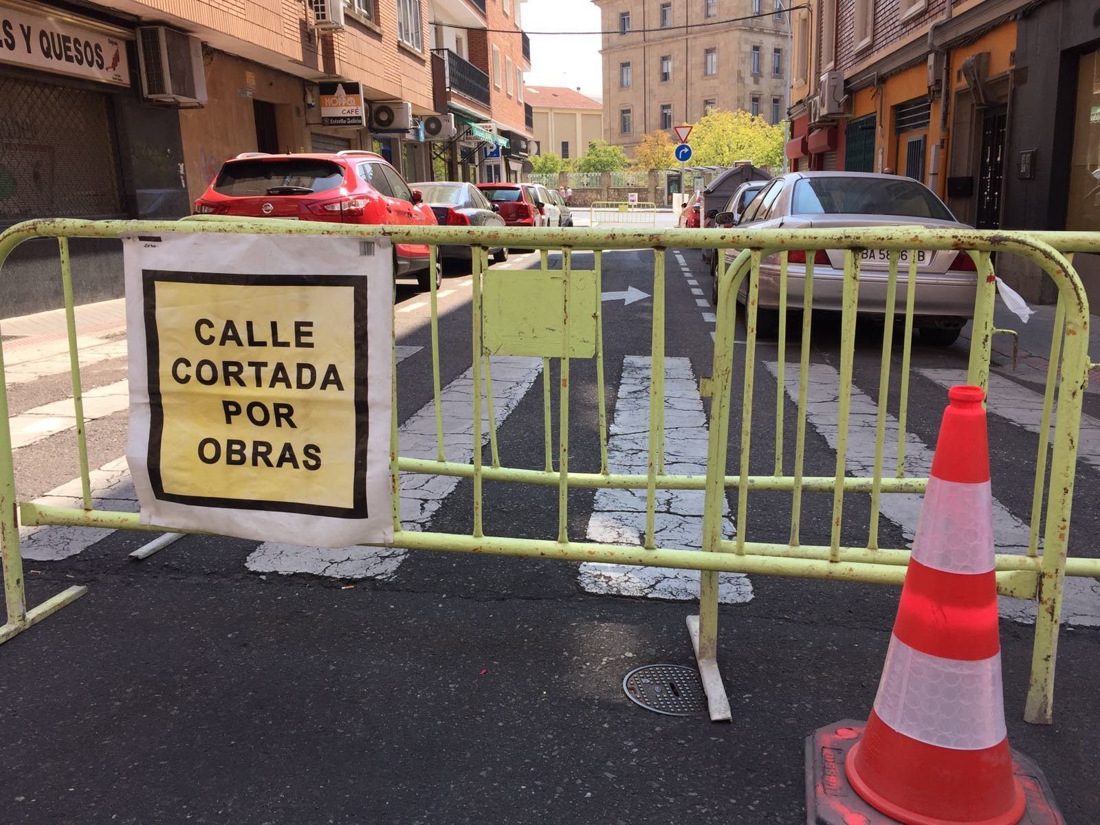 Asfaltado del paseo de San Antonio