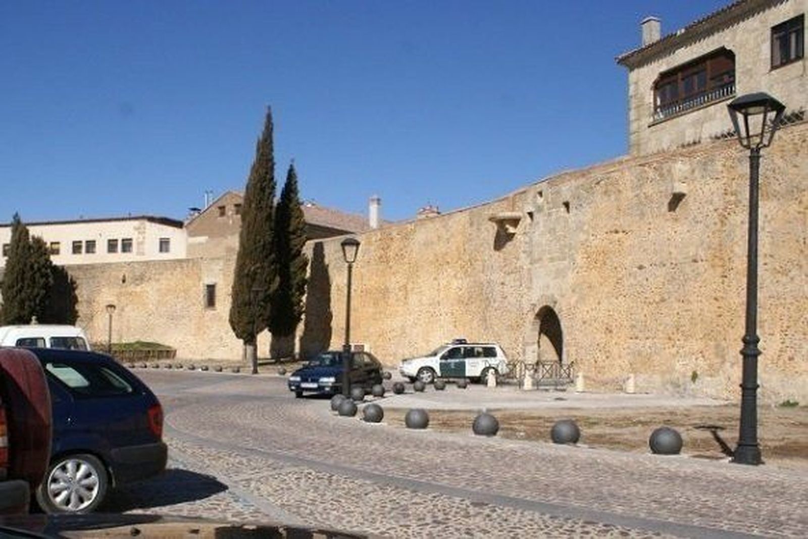 La muralla de Ciudad Rodrigo en una foto de archivo