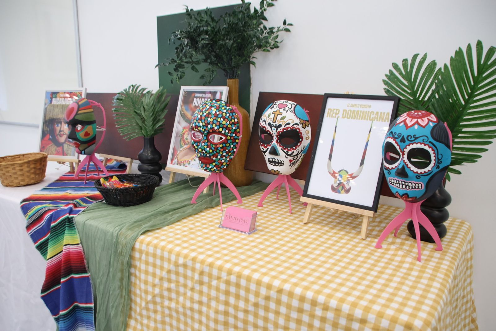 Taller de máscaras tradicionales incluido en la programación del Mes de la Hispanidad