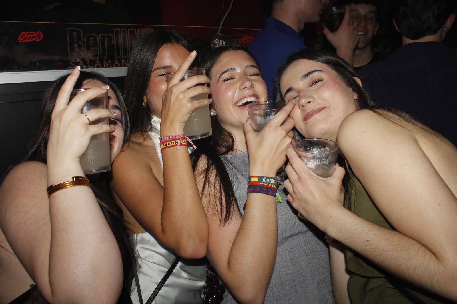 Salamanca de noche, sabado 25 de abril