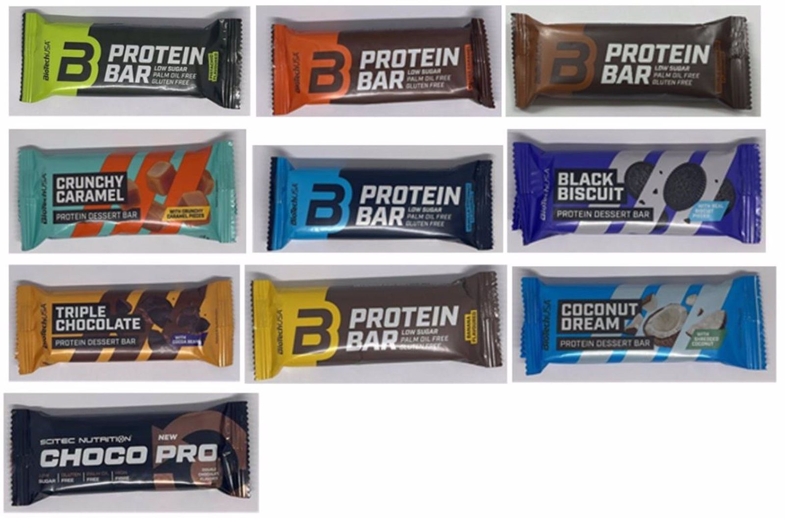 La AESAN advierte de la presencia de gluten no incluida en el etiquetado de barritas de proteínas de BioTechUSA