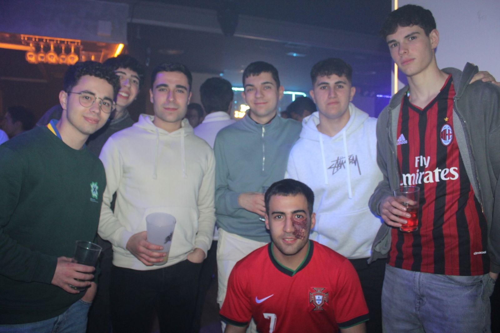 Salamanca de noche, sábado 10 de enero