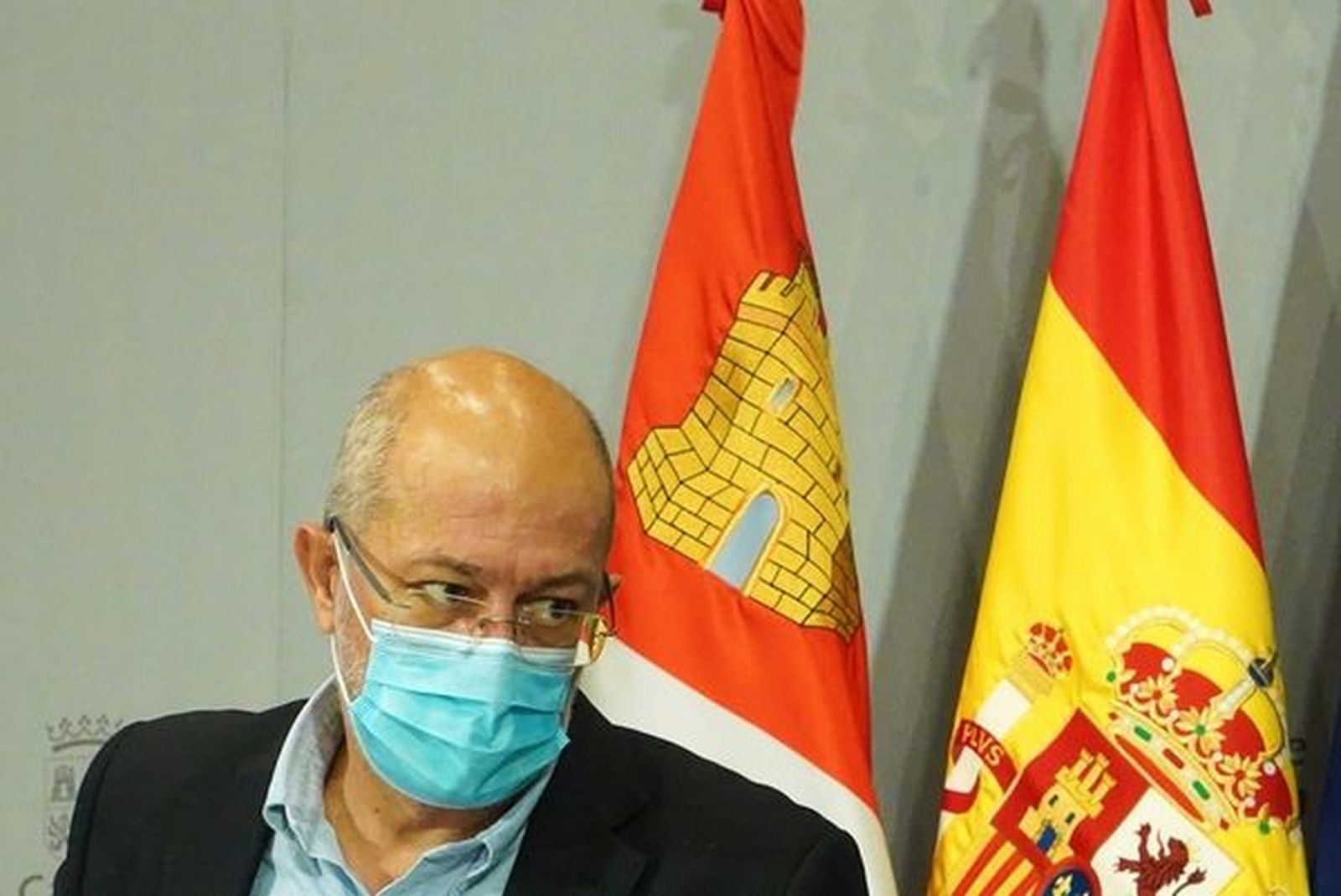 Francisco Igea durante la rueda de prensa
