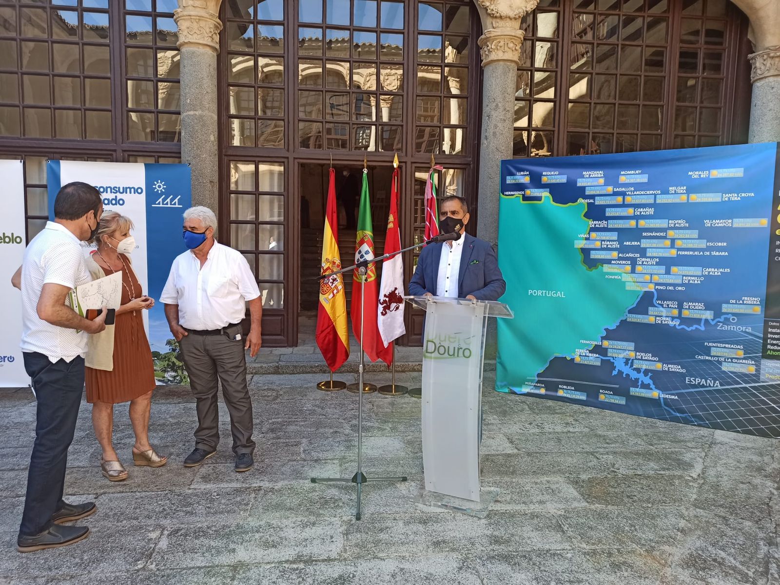 La AECT Duero Douro presenta su nuevo proyecto en el Parador de Zamora