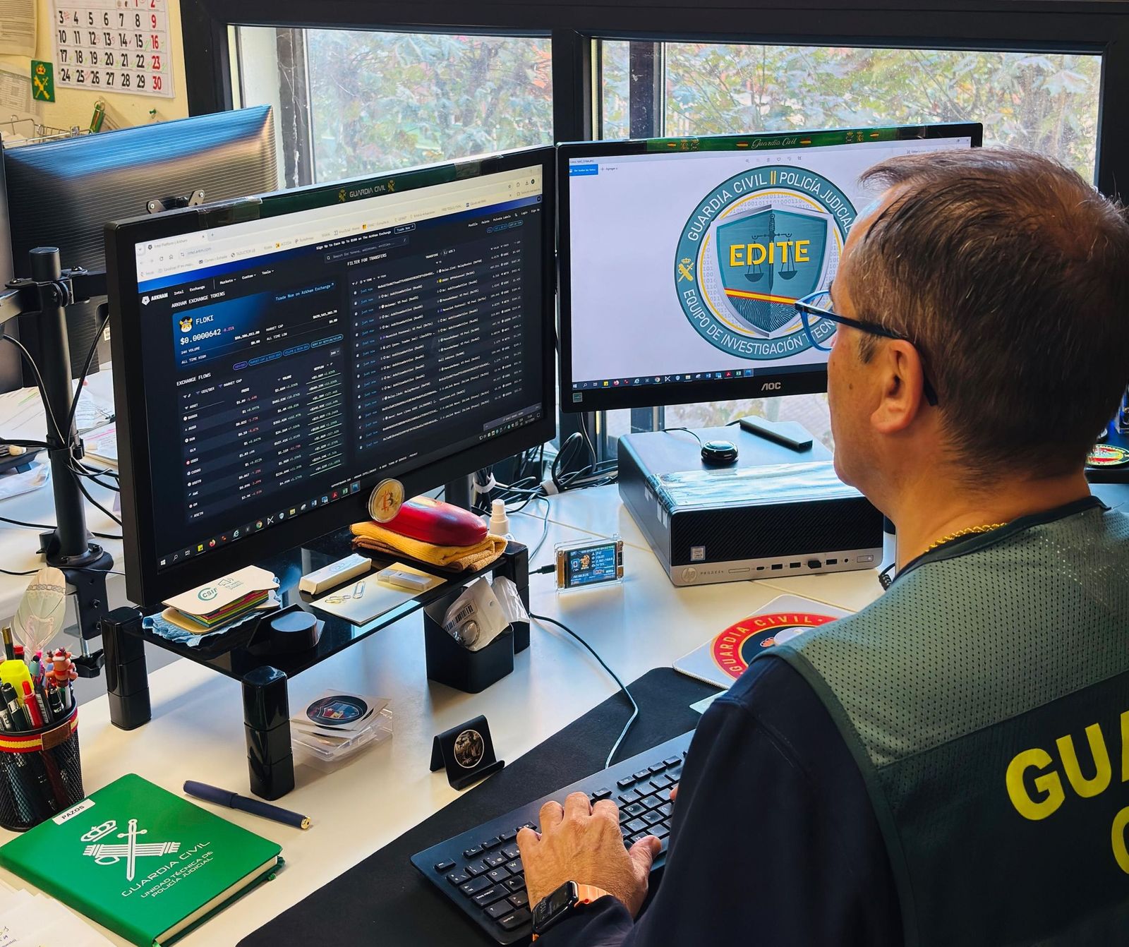 Equipo @ de la Guardia Civil de Salamanca
