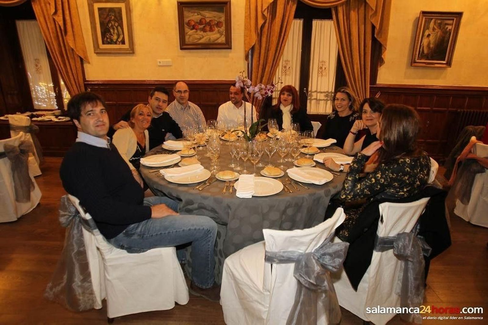 Cena de Navidad de La 8