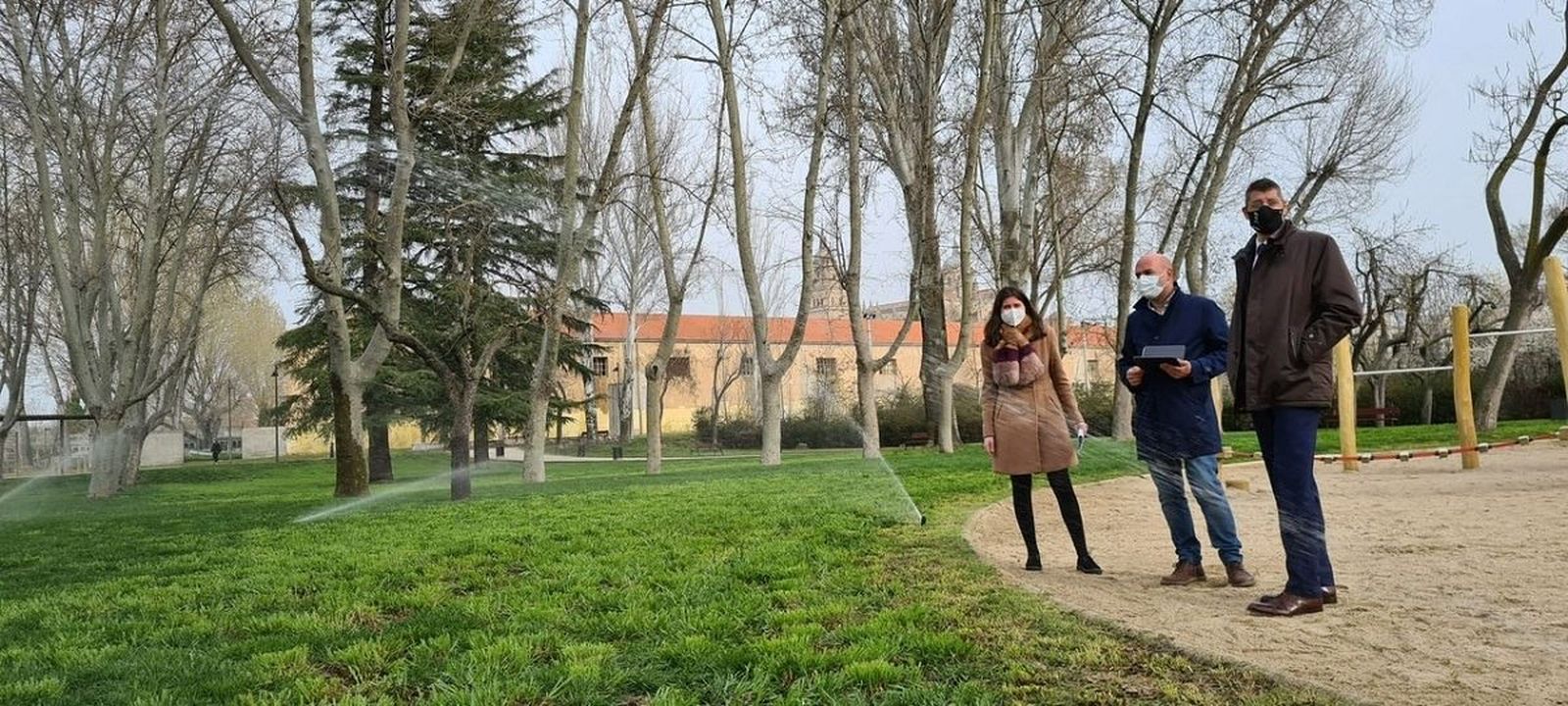 Mejora del riego en Salamanca