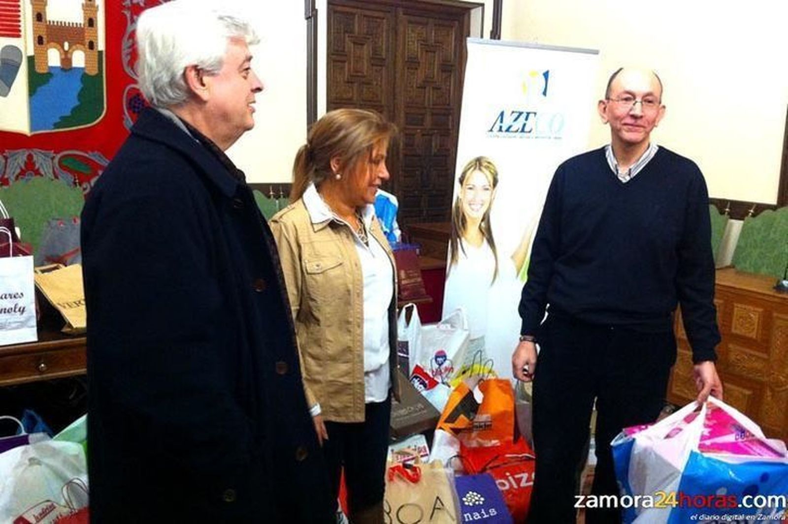 Los comerciantes de Zamora muestran su cara más solidaria