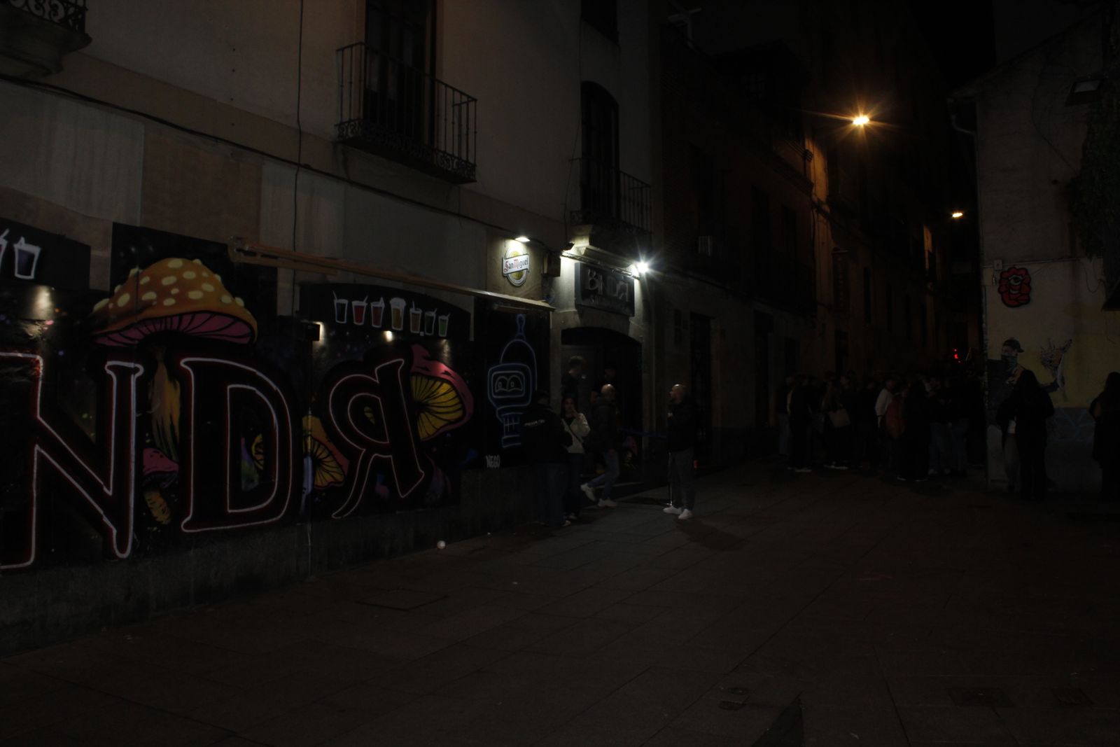 Salamanca de noche, jueves 12 de marzo