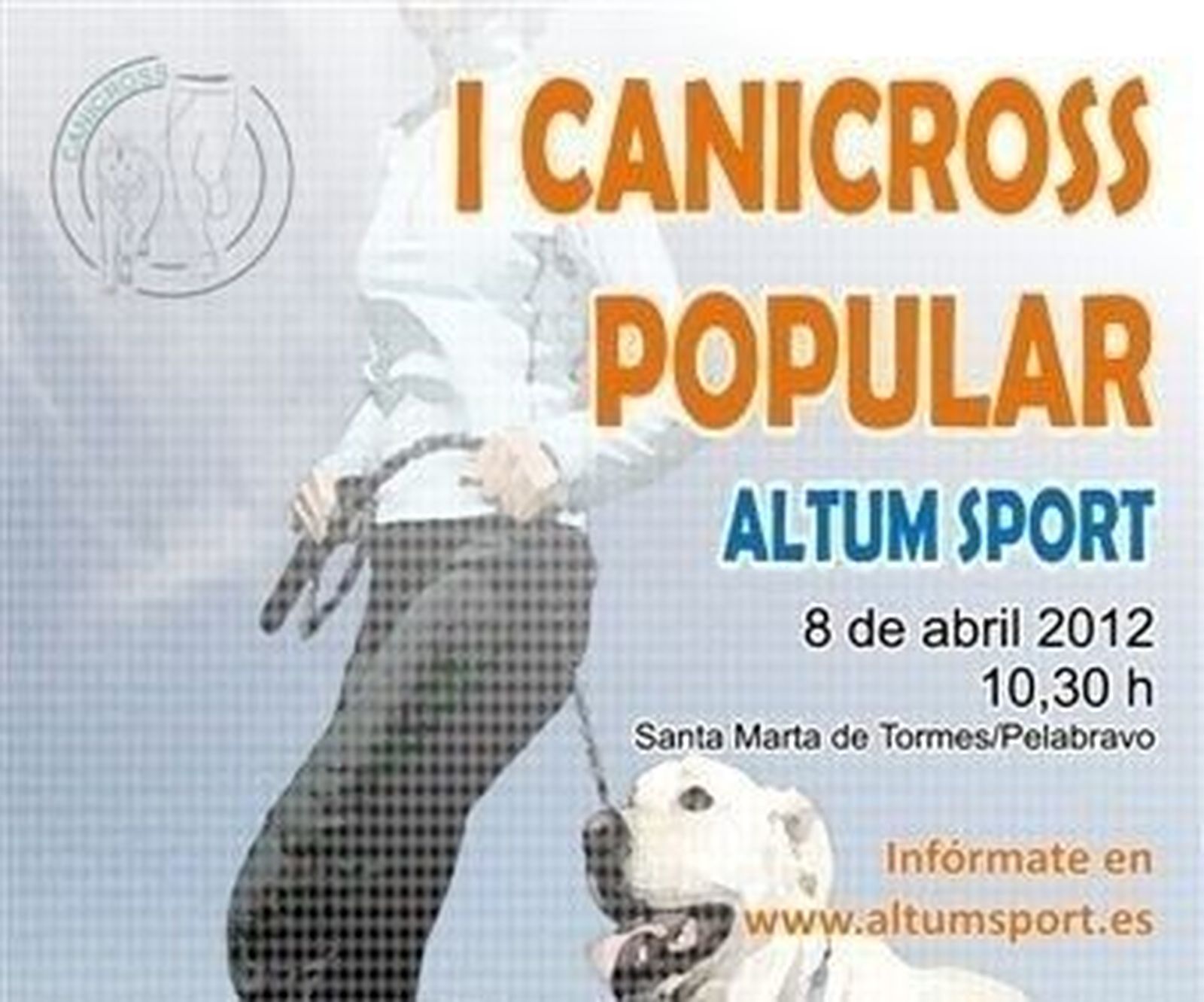 Santa Marta acoge este domingo la primera edición de la Canicross Popular