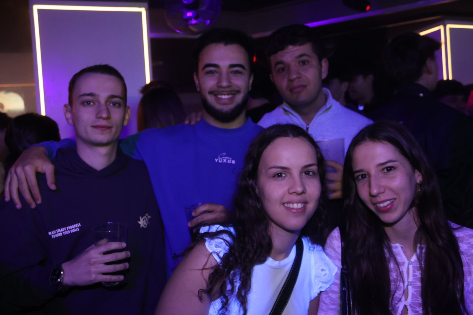 Salamanca de noche, sábado 17 de enero