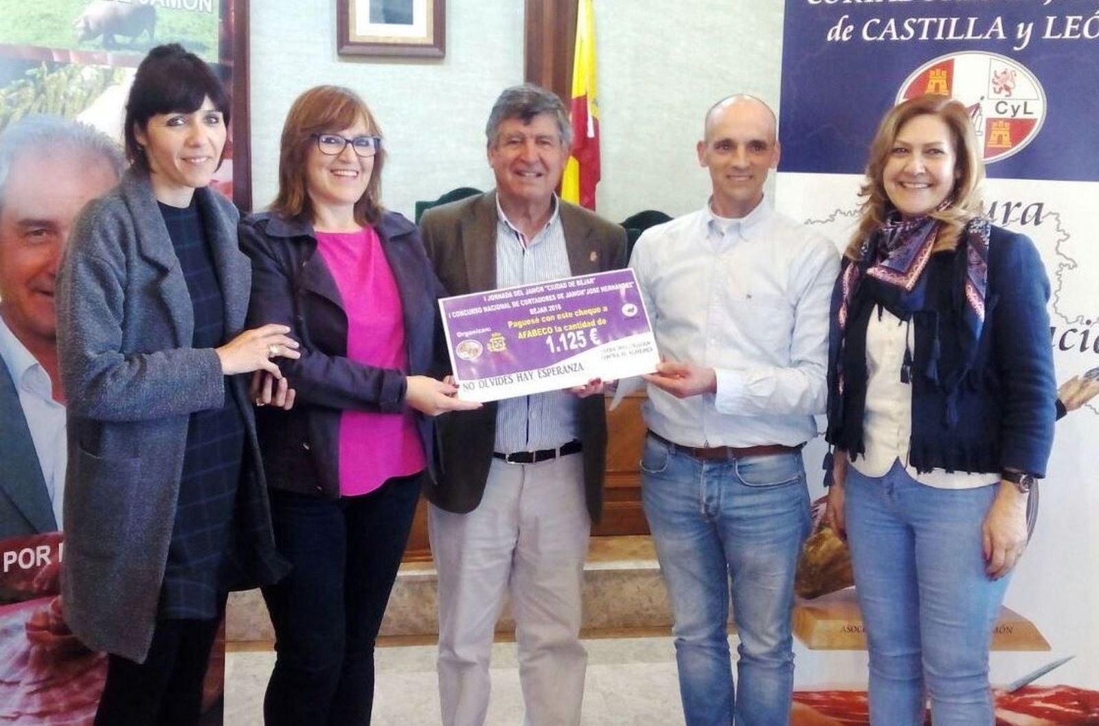 ENTREGA CHEQUE. AFABECO