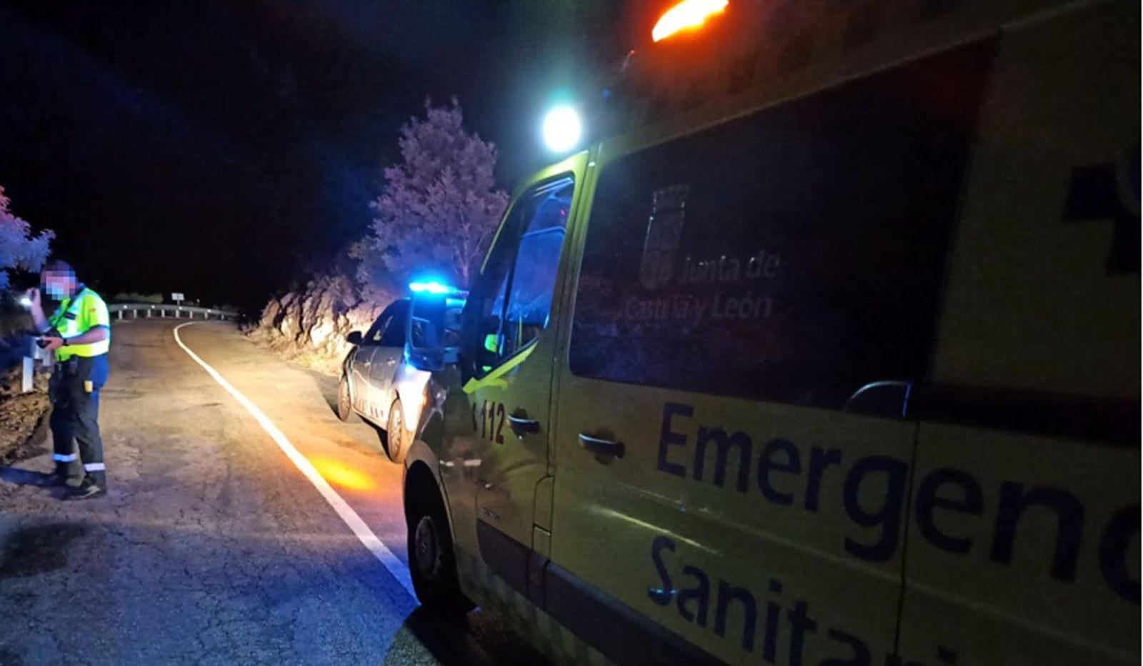 Imagen de archivo de un accidente en carretera Almaraz. Imagen de archivo de un accidente en carretera Almaraz.