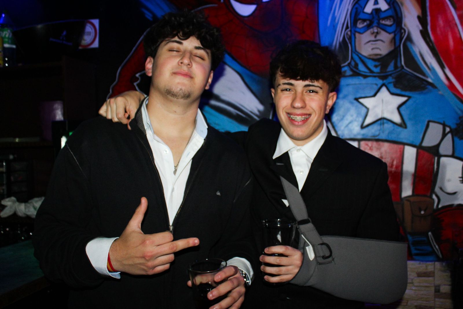 Salamanca de noche, sábado 6 de diciembre