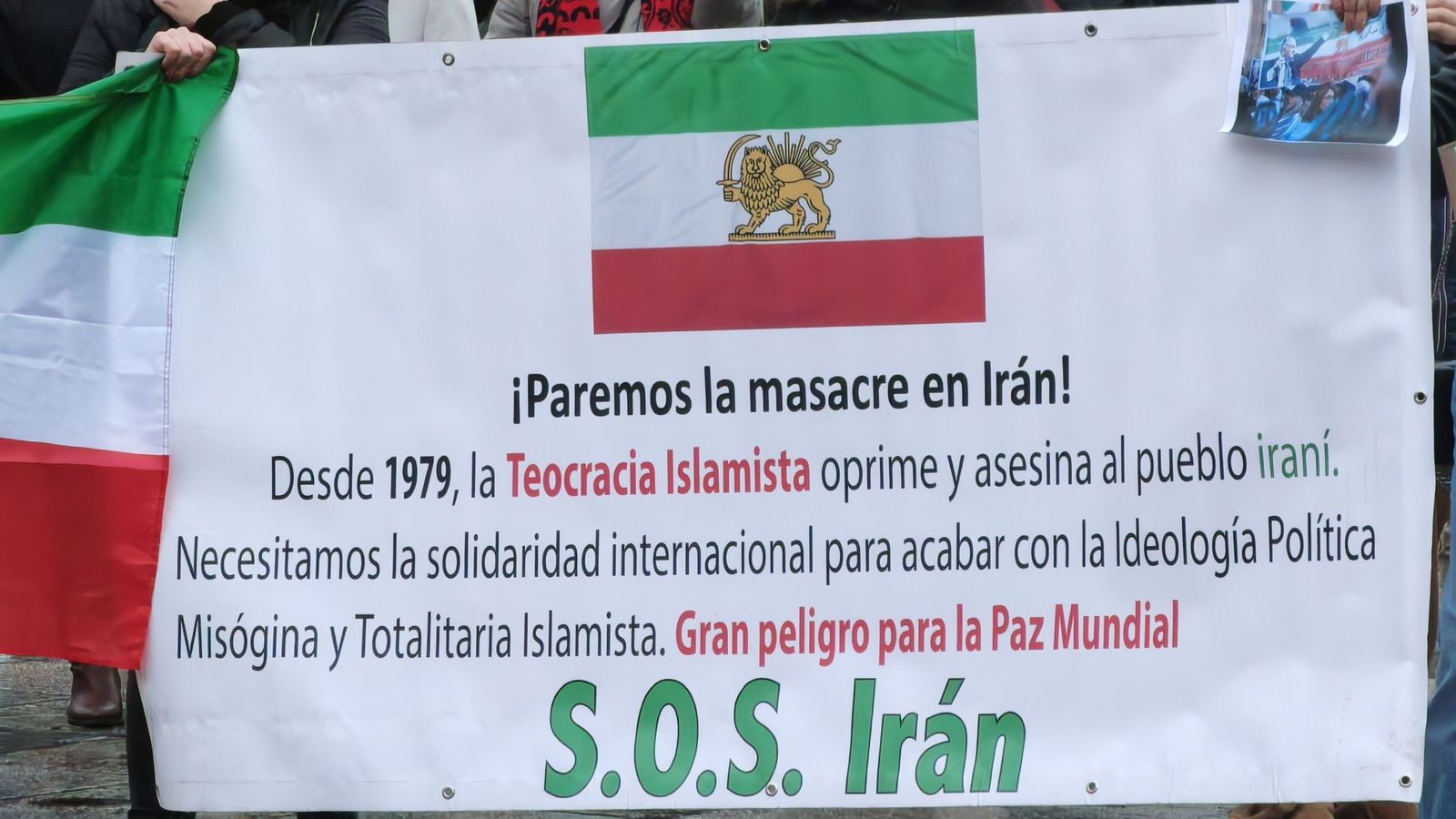 El pueblo iraní alza la voz en Salamanca por la libertad y la democracia