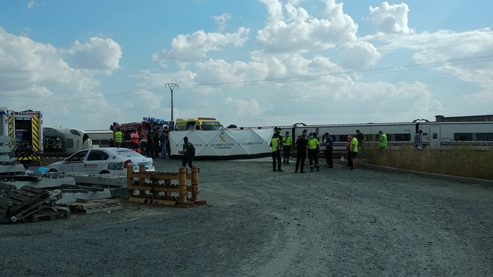 Descarrilamiento tren hiniesta