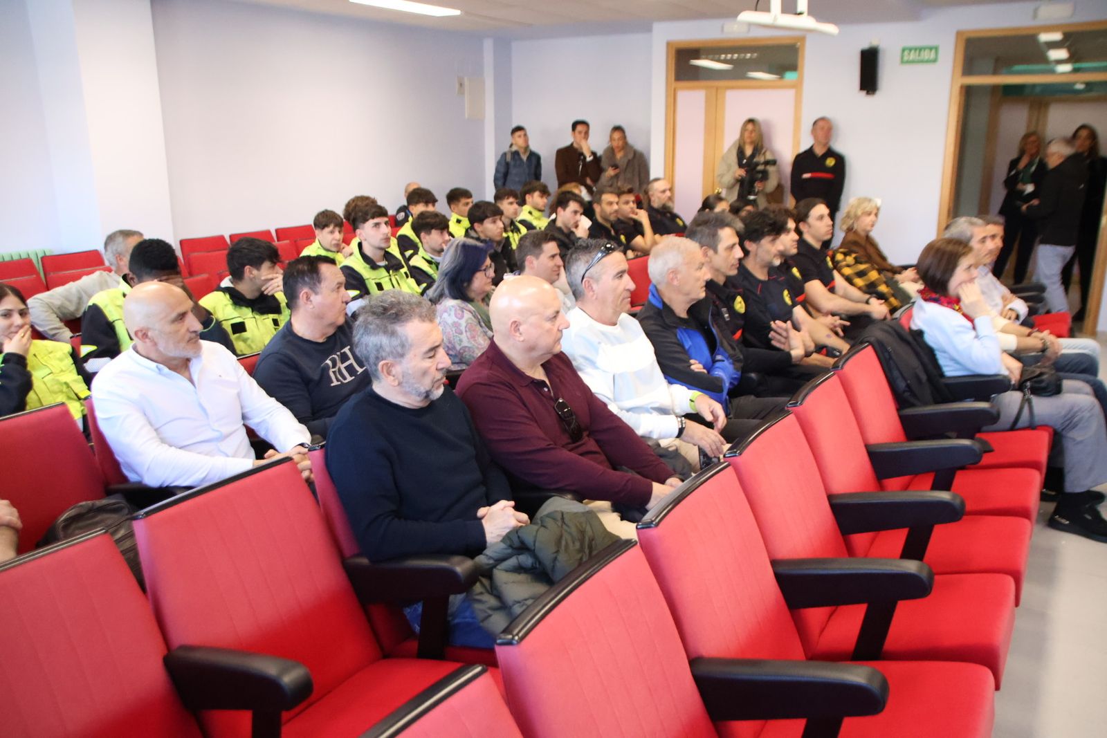 Homenaje a personal jubilado del Servicio de Prevención, Extinción de Incendios y Salvamento