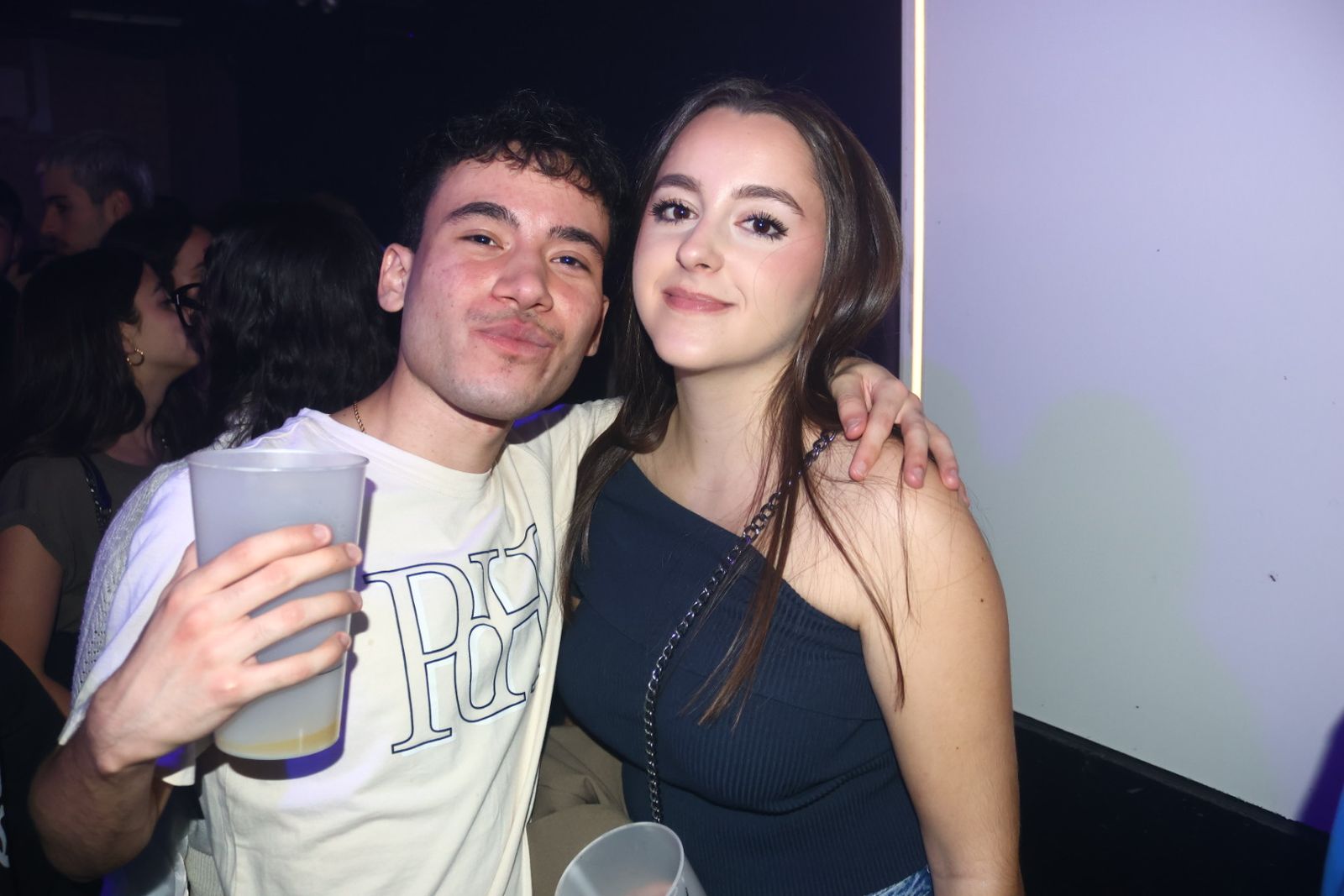 Salamanca de noche, sábado 21 de febrero