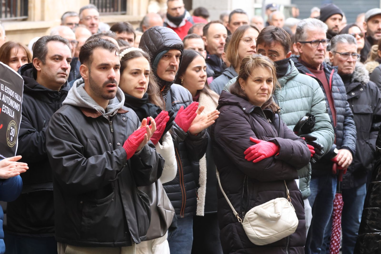 Manifestación de Autónomos por el 30N