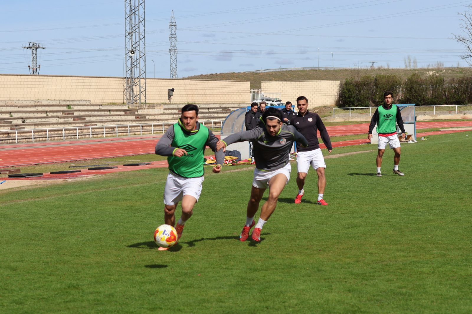Entrenamiento del Salamanca CF UDS 26 de Marzo