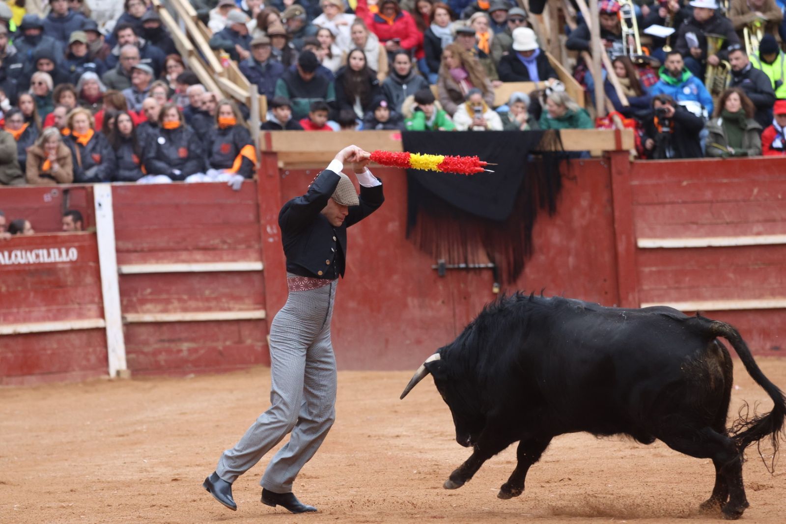 Novillada sin picadores del bolsín taurino y rejones en Ciudad Rodrigo