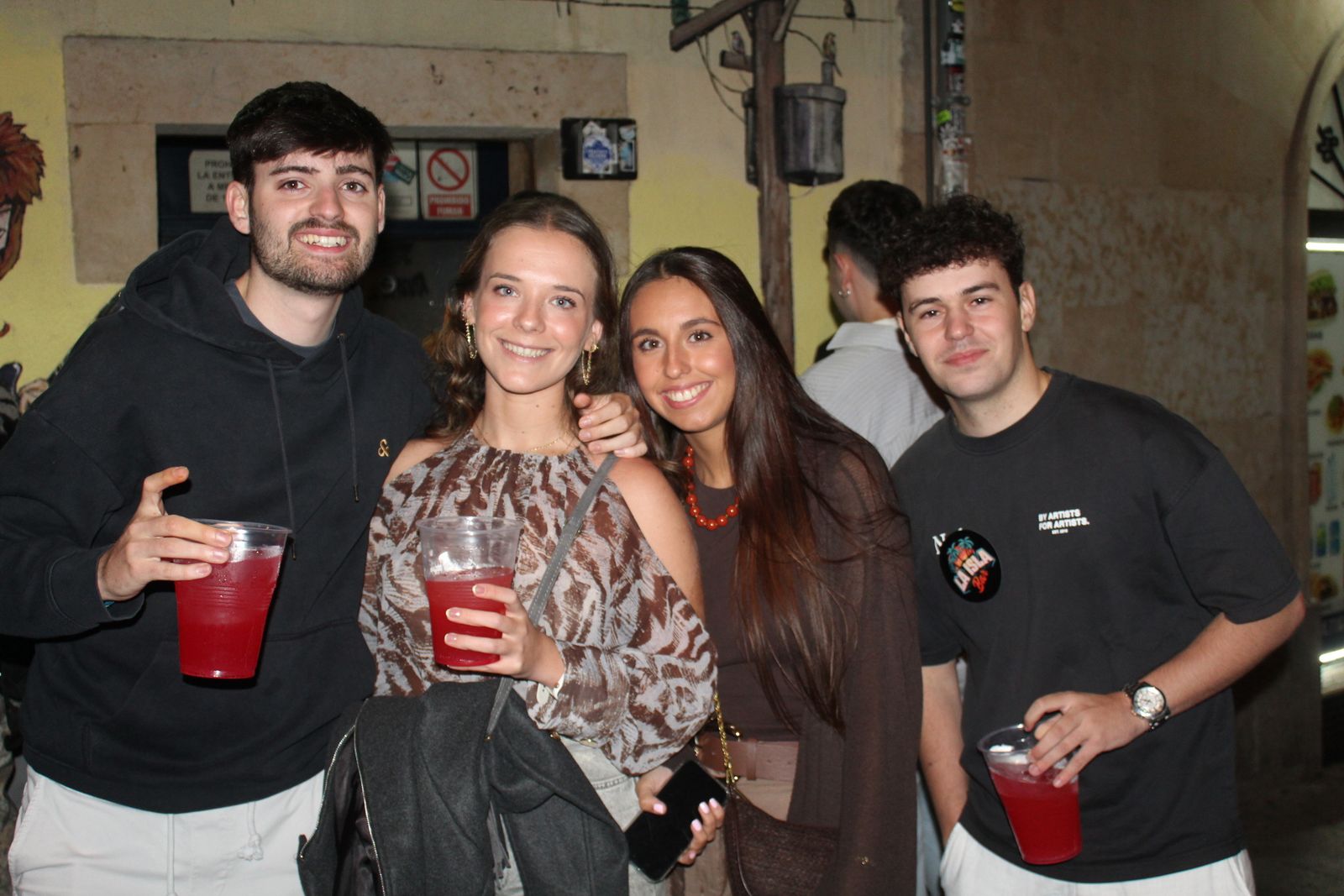 Salamanca de noche, jueves 4 de septiembre