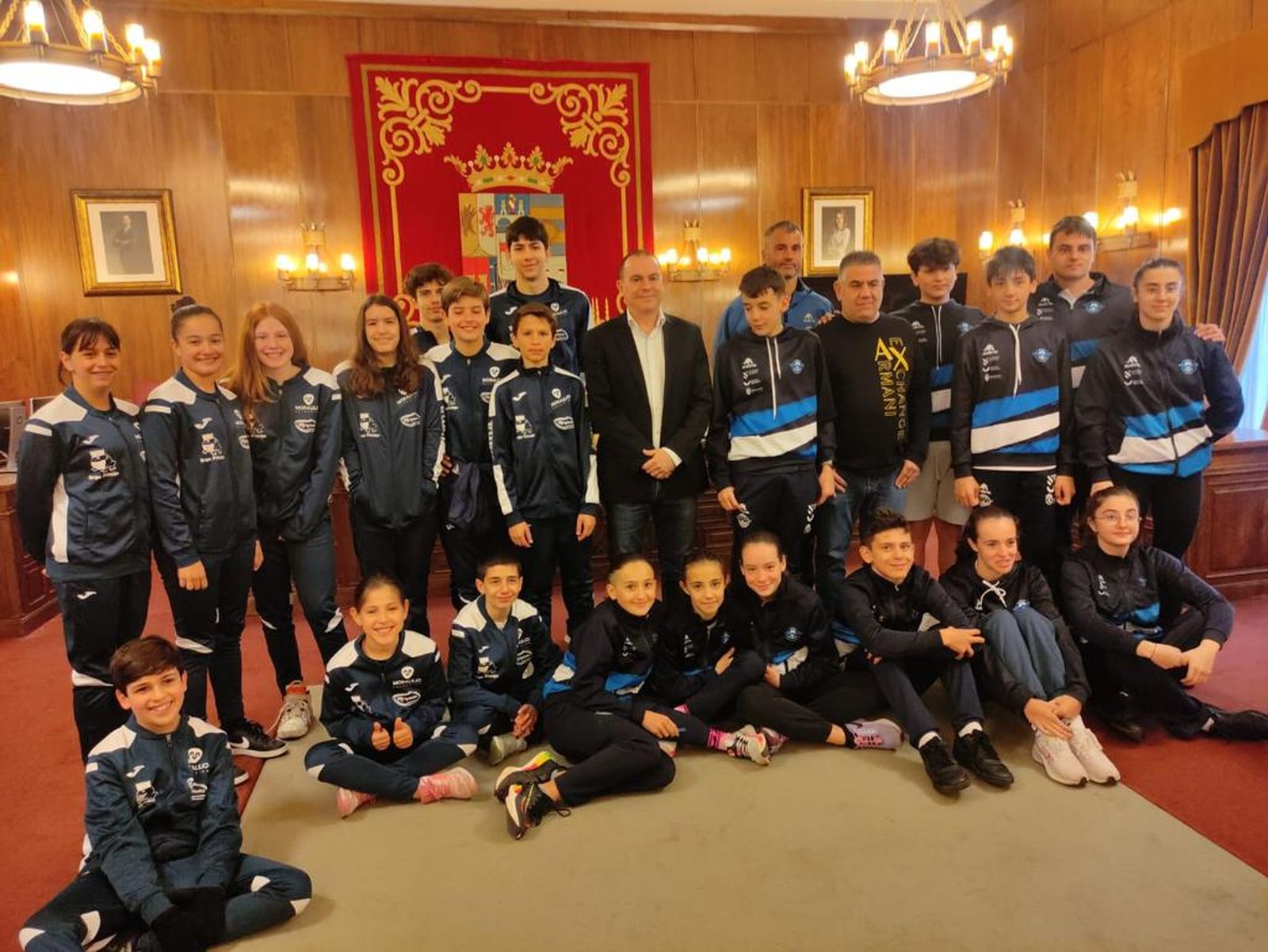 CD San José Obrero en la Diputación de Zamora