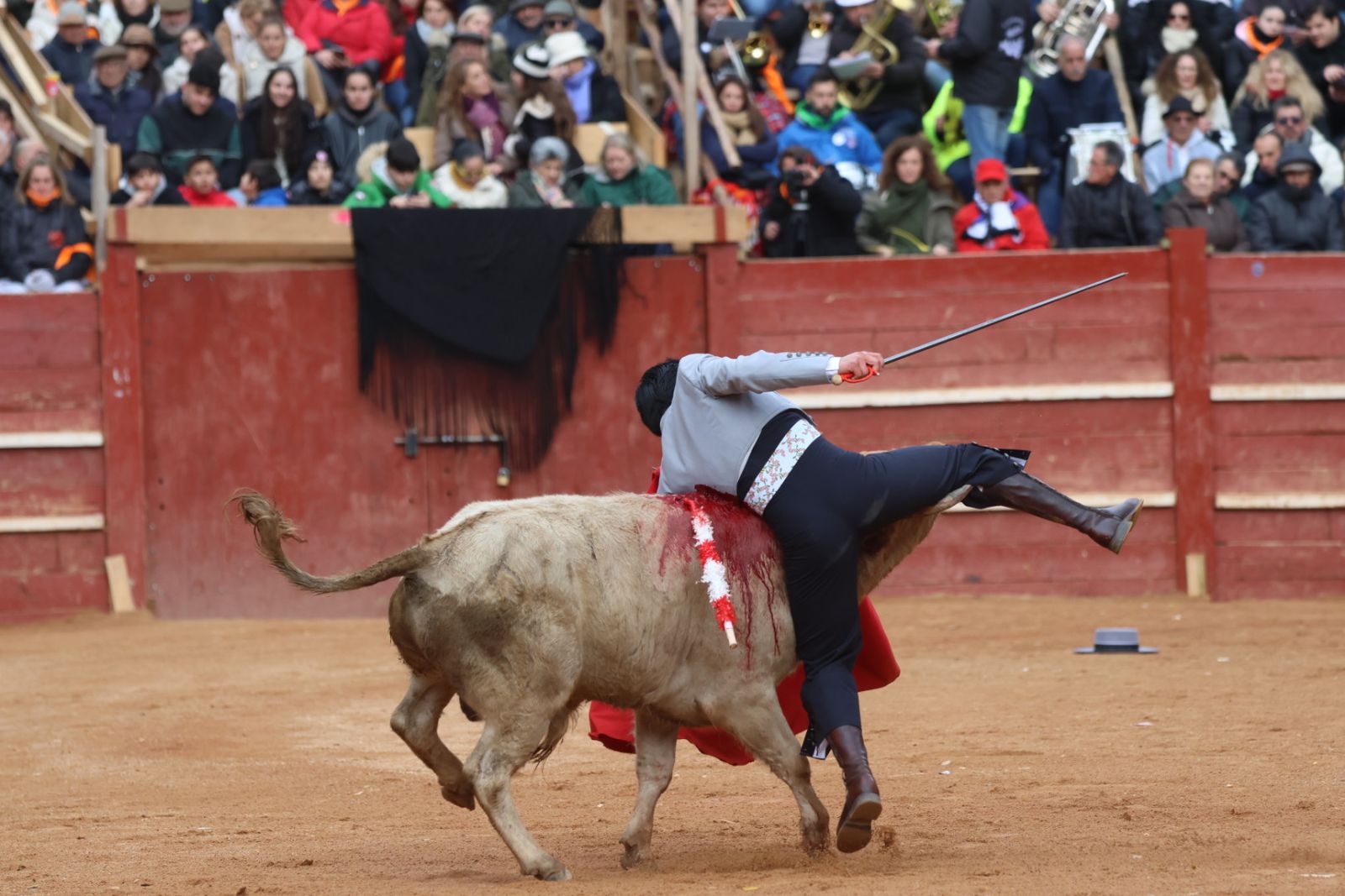 Novillada sin picadores del bolsín taurino y rejones en Ciudad Rodrigo